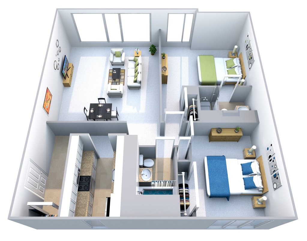 Visual Reference: Find Your New Home At City View Apartments In Downtown
